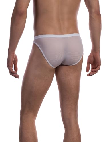 Olaf Benz Herren Brasilslip RED1201 Brazilbrief - White - Größe S – Ansicht 2