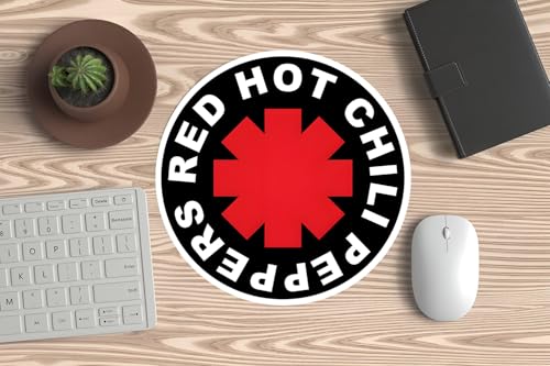 Tapis de souris, souris PC ou ordinateur portable – Red Hot Chili Peppers Logo pour tous les fans de musique alternative.
