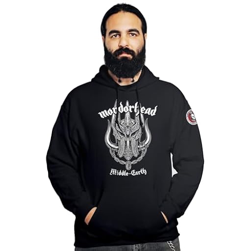 Feudalesimo e Libertà Mordorhead – Sudadera unisex – El Señor de los Anillos – Metal – Sudadera negra con capucha, Negro , S | Ya disponible en tu tienda friki favorita! En mundofriki.es!