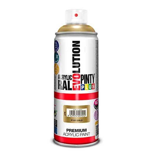 Novasol spray M129408 - Pintura spray acrilica 520 cc oro