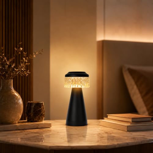 One94Store Table Lamp Type-C Charging 1500mAh Battery,3 Color Dim...