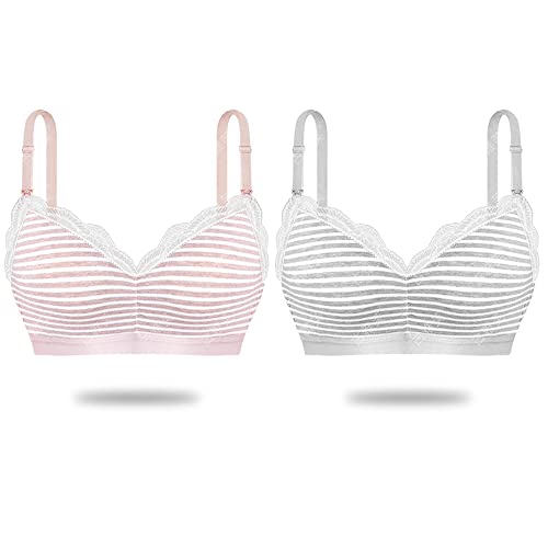 Soutien-gorge d'allaitement sans couture lot de 2 taille M couleur F coussinets amovibles
