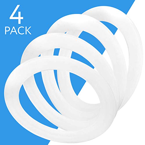 Impresa Products 4 Pack Spa Hot Tub Pump Heater Union Gasket/O-Ring - 2.2'' ID 3'' OD'' Flat Gasket Works on Variety of… - Image 4