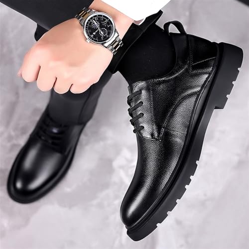 Dress Shoes for Men Men's Genuine Leather Loafers Soft Anti-Slip Rubber Casual Shoes for Comfort and Style2