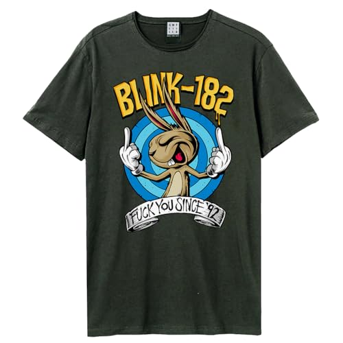 T-shirt Blink 182 punk rock Amplified pour concert et look urbain