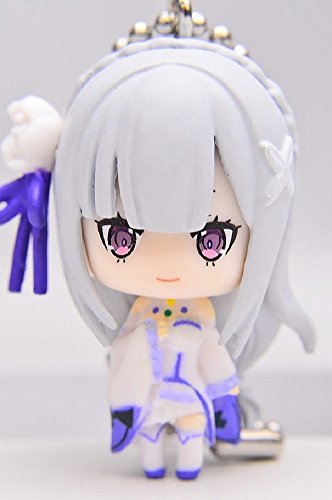 Re: Zero Starting Life in Another World: Emilia Figure Keychain Mascot ~ Emilia