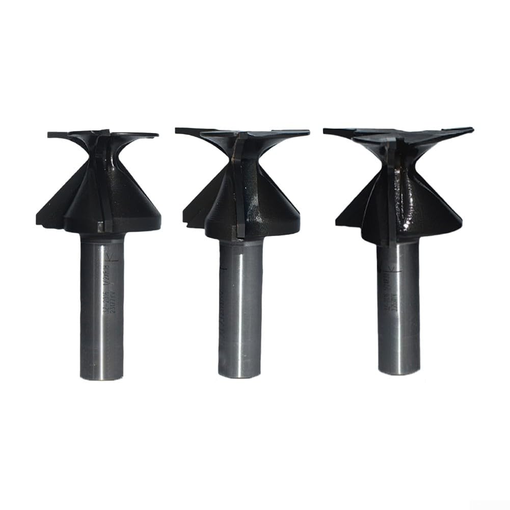 Nahtloser schwarzer Schneideisen-Bit, hitzebeständige Beschichtung, 1,27 cm Schaft, für gebogene Teile (R25)