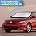Custom Fit Corolla Windshield Sunshade for 2009-2012 2013 Toyota C-orolla Hatchback Sedan Accessories (Not for Corolla Cross) Front Window Shield Cover Sun Visor Protector Block UV Rays