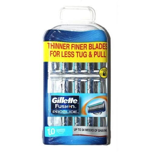 Gillette Fusion Proglide Rasierklingen, 10 Stück.