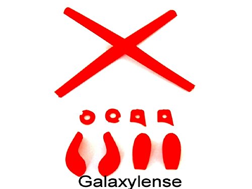 Galaxy Replacement Nose Pads & Earsocks Rubber Kits For Oakley Juliet,Penny,Mars Red2