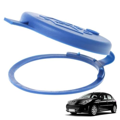 WeddHuis Tapa de Cierre deposito de Agua del limpiaparabrisas Azul Tapa Tanque limpiaparabrisas Lista de compatibilidad: Citroen Peugeot