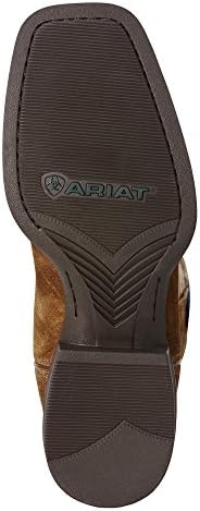 Ariat Mens Sport Patriot Western Boot Antique Mocha Suede/Sand Camo Print 11 Wide | Image 2