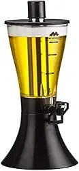 Torre De Chopp Marcbeer 1, 5 L Marchesoni Marcbeer Transparente Com Preto