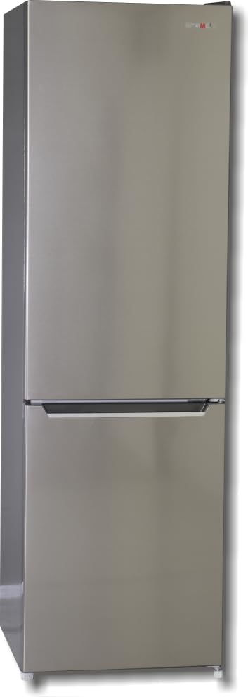 Rommer Frigorifico Combi FCE 343 NF INOX, Capacidad 250 Litros, color INOX, NO Frost