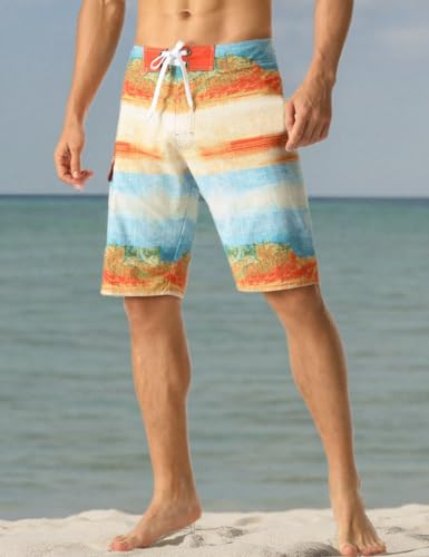 Image of Nonwe Men's Sportwear Quick Dry Board Shorts with Lining