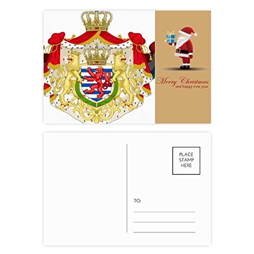 Cartes postales Luxembourg Père Noël lot de 20 à offrir pour les fêtes hivernales