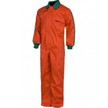 Work Team Buzo de niño. Cuello Solapa a Juego con puños, Bolso de Pecho y Cremalleras de Nylon. NIÑO Rojo+Verde 6