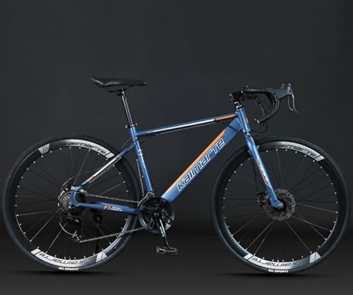 LumoLight初心者向け 入門級 適応身長155-185CM ベンドハンハンドルバー 通勤通学街乗り競技的な挑戦自転車 ロードバイク 高炭素鋼フレーム クロスバイクエアロロードバイク グラベルロードバイク 700C24/27/30段変速 超軽量 前後デ