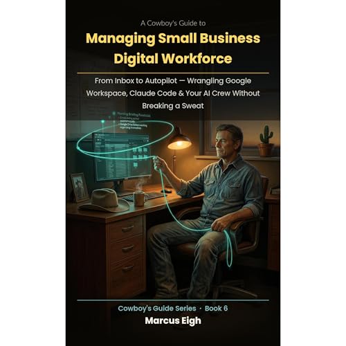 A Cowboy&rsquo;s Guide to Managing Small Business Digital Workforce Audiolibro Por Marcus Eigh arte de portada