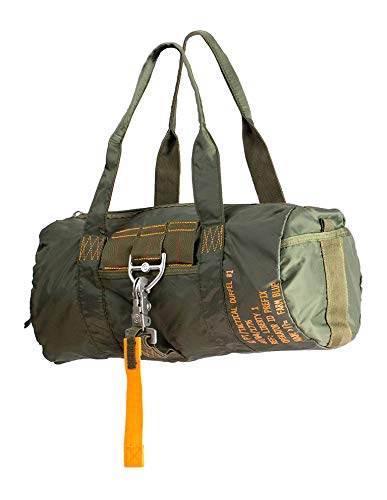 Farm Blue Military Man Duffle Bag – Vintage Tactical Duffel Bags w/Pockets - Image 4