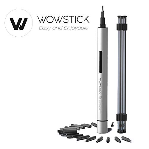 LUXACURY Tournevis Mini tournevis électrique portable avec 18 têtes différentes, Kit d'outils sans fil de précision électrique pour PC, téléphone portable, petits appareils de réparation d'outils