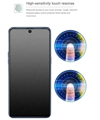 Image of Blacksheep High Sensitivity Hydrogel Screen Protector Compatible with OnePlus Nord 4 5G Matte Transparent Soft TPU Protective Film [Fingerprint Unlock Compatible] [Clear HD]