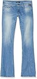 replay jeans rearmy slim bootcut 11 OZ COMFORT DENIM Replay Damen LUZ Bootcut Jeans, Blau (Blue Denim 10), W31/L34 (Herstellergröße: 31)