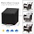 Baner Garden Patio Chair Covers 4 Pack, Outdoor Chair Covers Waterproof 600D Heavy Duty, All-Weather Patio Furniture Covers for Outdoor Swivel Chairs, Lawn Wicker Sofas & Rocking Chairs, Black