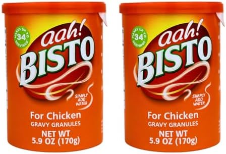 Bisto Chicken Gravy Granules 5.9 Ounce Canister (Pack of 2)