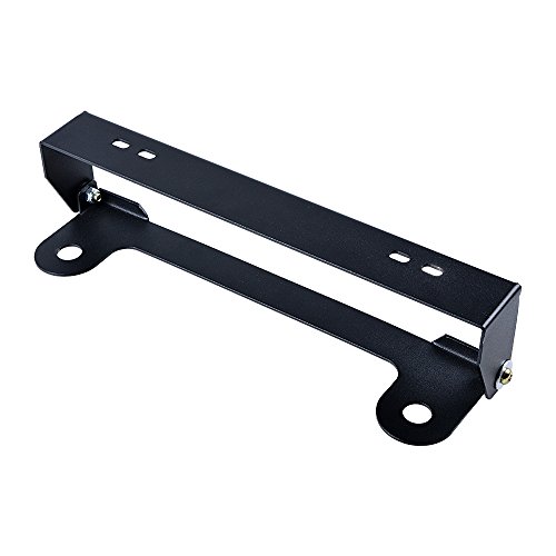LeeMas Flip-up Hawse Fairlead License Plate Bracket Holder 10'' (254mm) Mounting Space Screw Kit