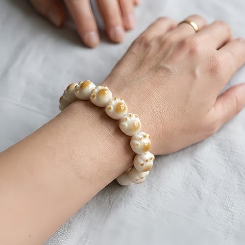 Image of MUDI Bracelet For Women, Bodhi Seed Beads Bracelets Fidget Healing Energy Protection Stretch to My Man Jewelry Gift