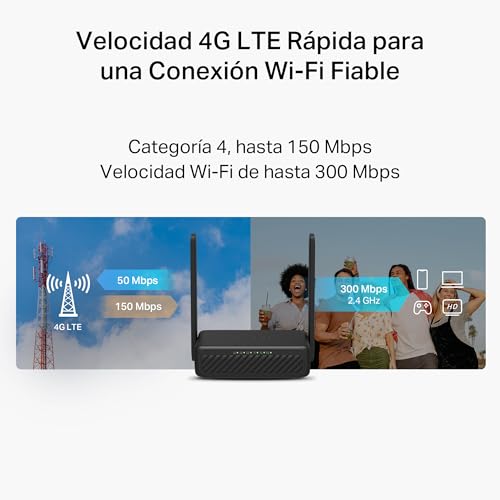 Miniatura 9 de Mercusys Mb113-4g - Router 4g Sim, N300, Wifi 4, Usb C Powerbank Y Vpn