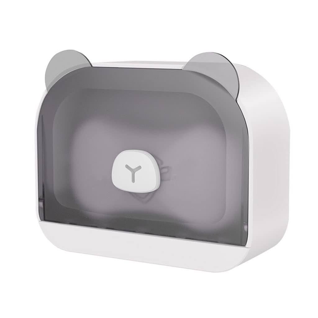 Portasapone Strumento di sapone a muro senza punch-free scaffale for la lavabo da interno lavandino da bagno cucina da bagno doppio strato scatola di scarico sapone rack rack Portasapone Drenanti