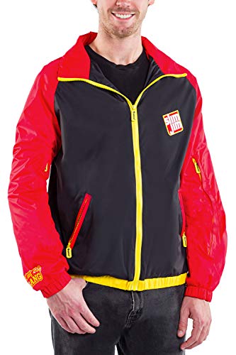 Image of Tipsy Elves Windbreaker Jackets - Retro 80's & 90's Hooded Windbreaker Jacket