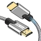 8K HDMI ケーブル 2.1【3Mアップグレード版】MEEKI HDMI 2.1規格 8K@60Hz 4K@120Hz/144Hz 48Gbps超高速高耐久 ナイロン編み ハイスピード 7680x4320p UHD HDR HDCP eARC 3Dイーサネット ARC hdmi ケーブル対応 Fire TV、PS5、PS4、PCモニター、Nintendo Switchなど適用