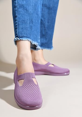 Image of Welcome Women's Casual, Running, Walking, Loafers, Sneakers, Sports Shoes, Memory Foam, W-KNIT-27