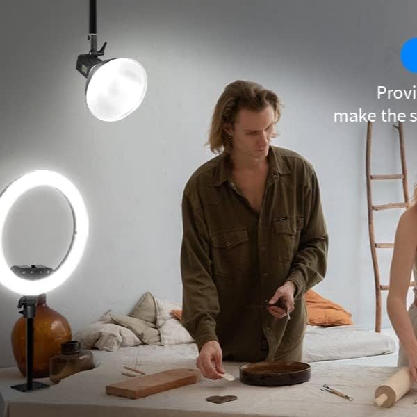 Miniatura 7 de Selens Soporte de techo para cámara de estudio fotográfico de 11 pulgadas, brazo de brazo de montaje en pared para luz de video de estudio