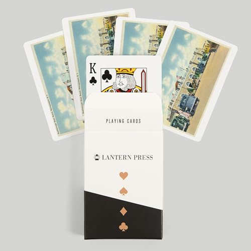 Baraja de 52 cartas tamaño póker vista Rhode Island miniatura 6