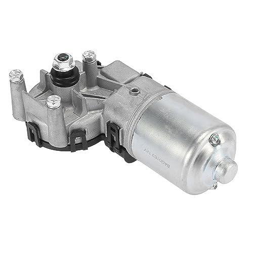 X AUTOHAUX 61617051669 Coche Delantero Parabrisas Limpiaparabrisas Motor 4 Pasadores Reemplazo