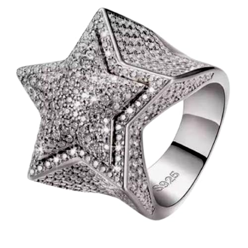 Bague moissanite argent massif 925, le cadeau idéal avec pierre de naissance