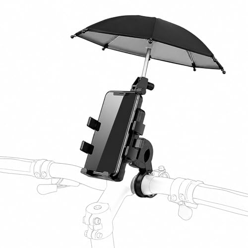 TGSPYXCH Soporte Móvil Bicicleta Bicicleta Manillar para Lombardo E-MTB 2021-2026 Porta Teléfono Manillar de ABS con Giro 360 Grados Soporte Antivibración