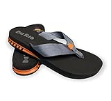 Chinelo Masculino Com Salto DuRio Air Para Esporão Fascite Plantar Ortopédico Vegano (Cinza, br_footwear_size_system, adult, numeric, numeric_40)