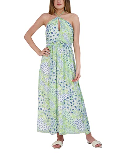 Robe longue froncée dos nu silhouette élancée coupe confortable - 2