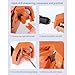 Drill Bit Sharpener, Multipurpose Grinding Sharpener for All Bits, Fast Sharp in 5 Seconds, Portable Drill Grinder Grinding Tool with 10PCS Disc and 3 Auxiliary Tool (Orange)