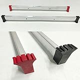 barra redonda aluminio 7075 Contera escalera aluminio 120 cm de largo, perfil 66x20 mm
