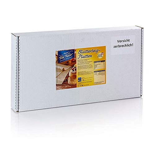 Toni Kaiser Blätterteig Platten 47x26x0,4cm 5kg 10x500g