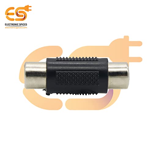 Image of Electronic Spices Single RCA coupler female to female audio connector (pack of 5)