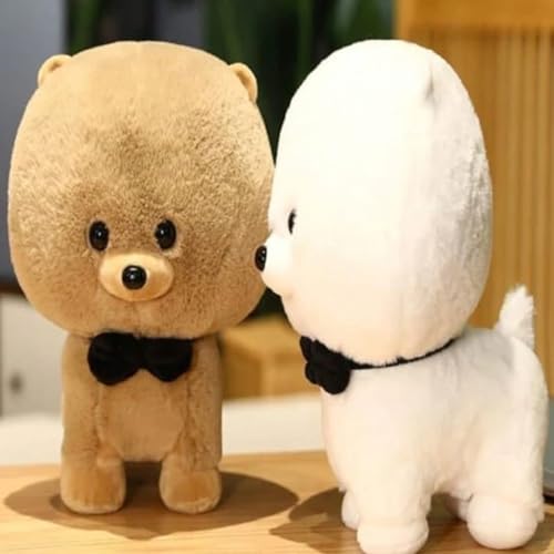 Image of Flufies Plush Toys - Snuggly and Aesthetic Stuff Plush Toys and Baby Toys - Soft Toys for Baby Girl and Baby Boy - Soft Toys for Girlfriend Gift (Bow Sheep)