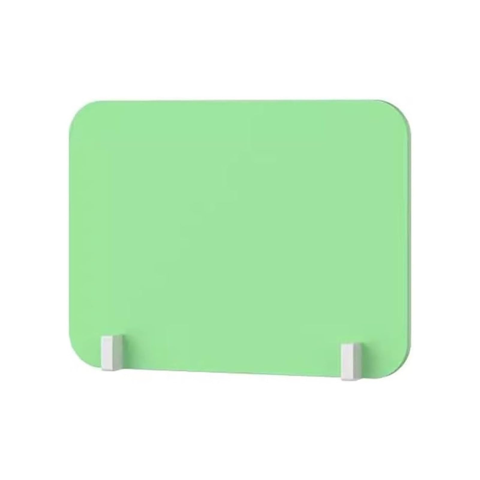 Pannello privacy scrivania per studenti verde 40x40cm divisorio per ufficio e aula per transazioni forniture per insegnanti scolastici
