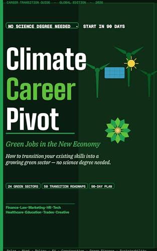 Climate Career Pivot: Green Jobs in the New Economy: How to Transition Your Existing Skills into a Growing Green Sector — No Science Degree Needed